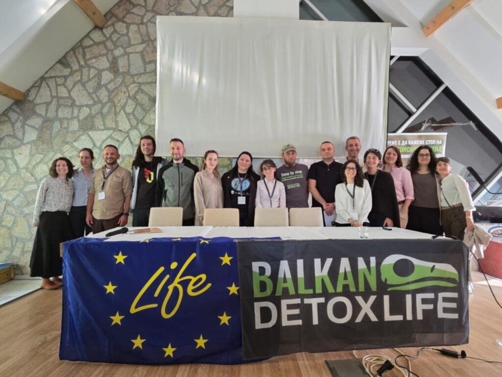 Group photo of the BalkanDetox Life partners